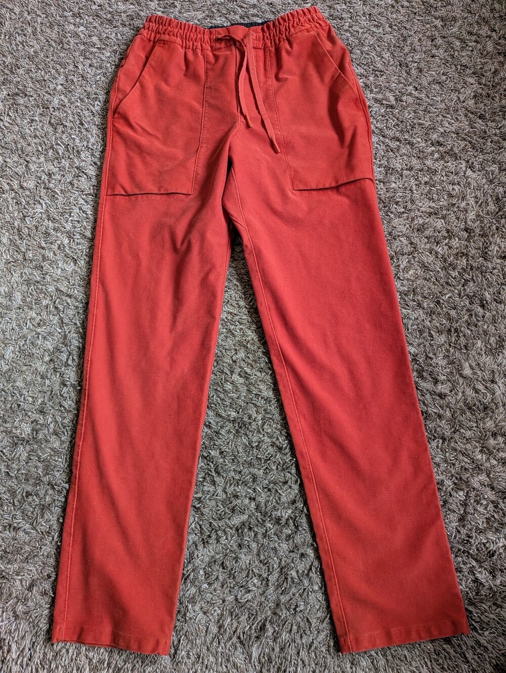 Lululemon Aztec Brick Utilitech Bowline 30" Pull On Pants Men's XS